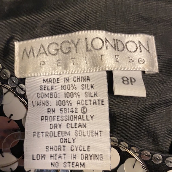 Maggy London Silk Dress - Picture 4 of 8